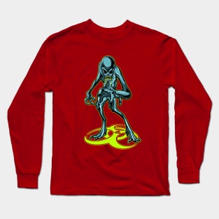 Alien Zombie Pandemic Long Sleeve T-Shirt